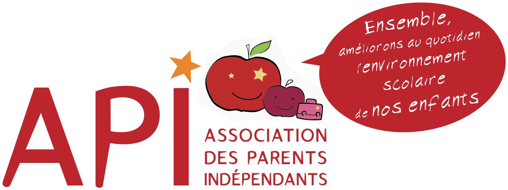 Logo API, Association des Parents Indépendants